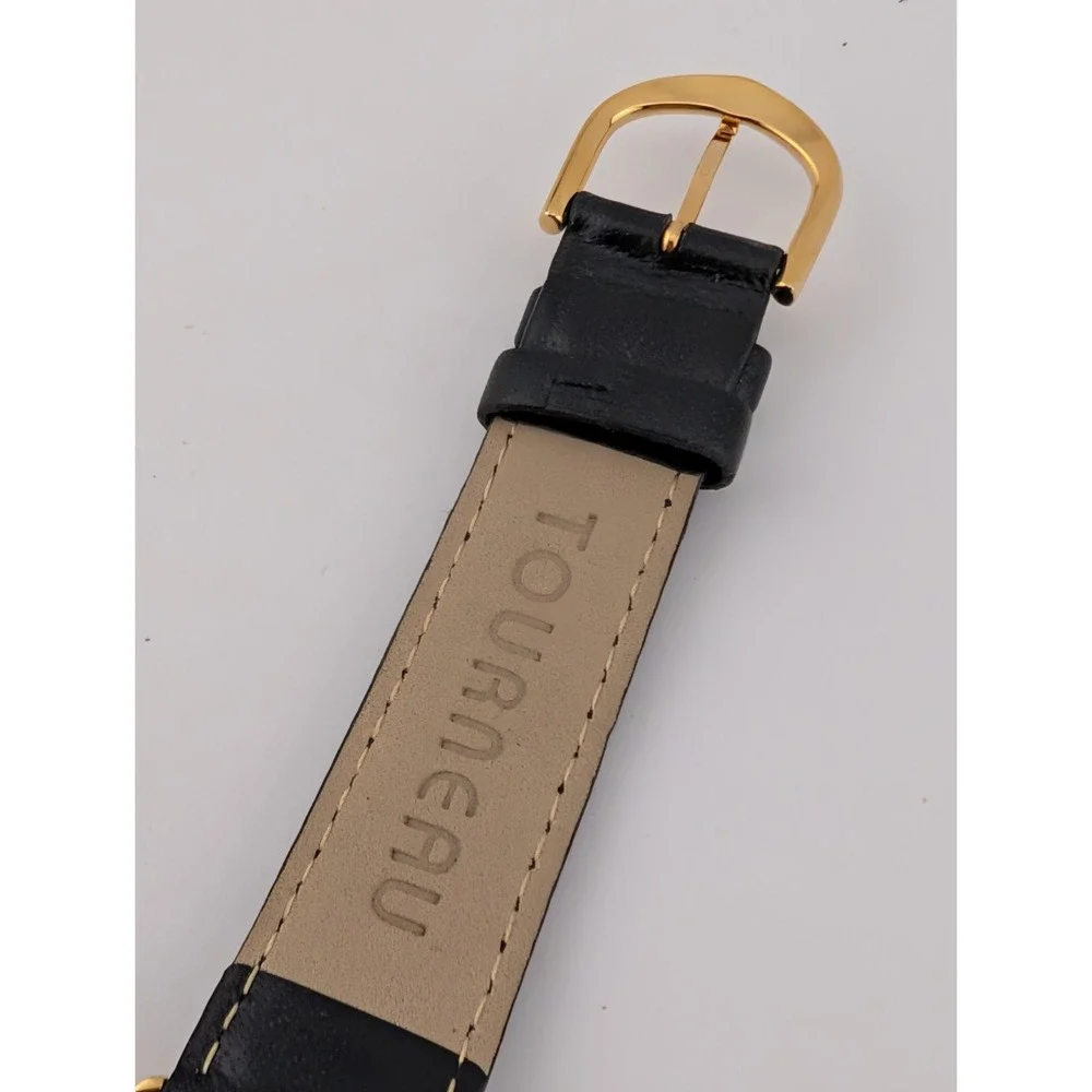 Limited Edition Tourneau Pegasus Watch Women 31mm Gold Tone Case- New Battery